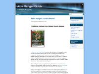 Aion Ranger Guide Aion Ranger Guide