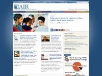air.org Reports and Products, Recent Reports and Products, All Reports air.org Reports and Products, Recent Reports and Products, All Reports