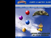airbornejumpsonline.com fun jumps, water slides, slides