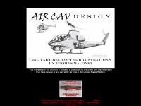 aircav.org helicopter, artwork, tom