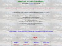 Abandoned & Little-Known Airfields Abandoned & Little-Known Airfields