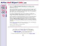 Airline And Airport Links.com