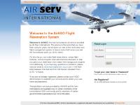 Air Serv International - Flight Reservation System Air Serv International - Flight Reservation System
