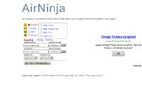 AirNinja.com | Fly Low-Cost and Save!