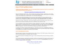 Airport Parking Manchester - cheapest airport parking manchester