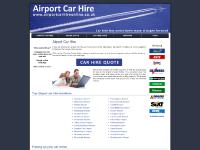 airportcarhireonline.co.uk Airport car hire, Airport car rentals, one way airport car hire