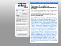airportsedans.com airport, airport transportation, airport shuttle services