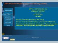 Participating Airports, Participating EMAs, TSA Findings Letter, Acknowledgments  Participating Airports, Participating EMAs, TSA Findings Letter, Acknowledgments