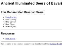 Ancient Illuminated Seers of Bavaria Ancient Illuminated Seers of Bavaria