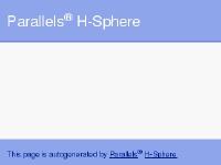 Parallels H-Sphere Account has been suspended