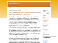  publicfinance (expenditure), a questionable proposition, the dark days before the global crisis, 6:06 PM