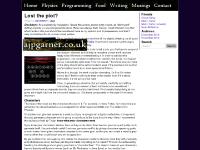 ajpgarner | Physics, programming and other miscellaneous musings from Andrew J P Garner