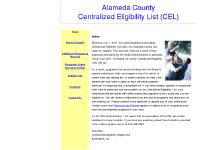 alamedacocel.org Alameda County Centralized Eligibility List, CEL, alameda cel alamedacocel.org Alameda County Centralized Eligibility List, CEL, alameda cel