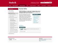 Nuclear Safety - Studsvik Nuclear Safety - Studsvik