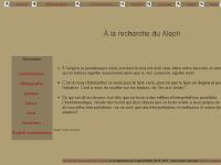 À la recherche du Aleph À la recherche du Aleph