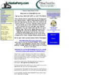 alaskaferry.com Routes, Vessels, Fares