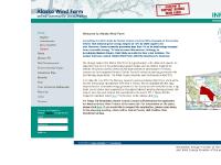 alaskawindfarm.co.uk Questionnaire, Masters Pit, Environmental Impact