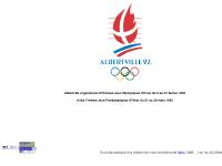 JO Albertville 92 JO Albertville 92