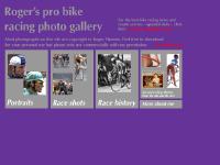 Roger's pro bike racing photo gallery Roger's pro bike racing photo gallery