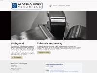 Startsidan - Alderholmens mekaniska AB