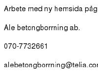 statistik för alebetongborrning statistik för alebetongborrning