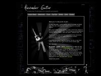 Alexander Guitar - A support resource for Nick Alexander's guitar lessons Alexander Guitar - A support resource for Nick Alexander's guitar lessons