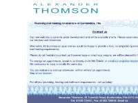 Alexander Thomson, Plumbing and Heating Contractor