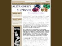 Alexandrite Auctions - Loose Alexandrite Gems/Stones & Alexandrite Jewelry