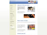  Stämplar & dekaler, Idrottspriser PDF, Namnskyltar Alfa, Övriga Namnskyltar