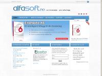 Alfasoft AS - Startside Alfasoft AS - Startside