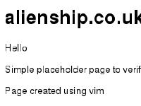 alienship.co.uk