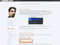 Alin Constantin 's blog Alin Constantin 's blog