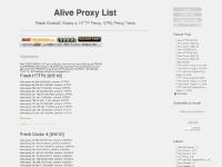aliveproxylist.blogspot.com Fresh Socks 4 [8/5/10], Fresh Socks 4, Fresh Socks 5 [8/5/10]