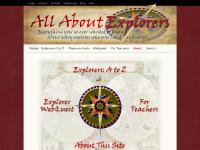 allaboutexplorers.com Explorers A to Z, Treasure Hunts, Webquest