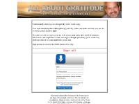 Paul B. Taubman, II's All About Gratitude