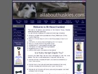 AllAboutHuskies.com - Husky Names, Husky Puppies, Husky Food, Husky Health, Toys, Breeders, Books, Links and Lots More