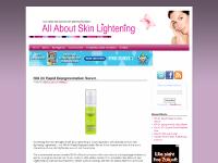 All About Skin Lightening All About Skin Lightening