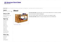 Bunk Beds Pittsburgh PA | Bunk Beds PA | Twin Full Bunk Beds | All American Bunk Beds