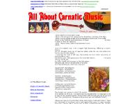 All About Carnatic Music All About Carnatic Music