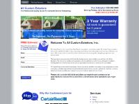  Showroom, All Custom Exteriors, Roofing, Siding