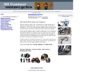 Custom Motorcycles and Custom Choppers by All Custom Motorcycles.com Custom Motorcycles and Custom Choppers by All Custom Motorcycles.com