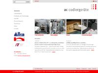  ac(at)ac-codiergeraete.de, [mehr], [mehr], zum Seitenanfang