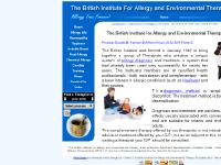 The British Institute For Allergy and Environmental Therapy The British Institute For Allergy and Environmental Therapy