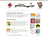 Geboortekaartjes aanbieders op een rijtje. Geboortekaartjes aanbieders op een rijtje.