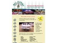 All Event Tent Rental: Your Source for Worry Free Events! All Event Tent Rental: Your Source for Worry Free Events!