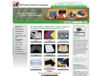 allfoam.com All-Foam Products Company, packaging foam, decorative foam