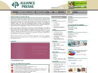 Présentation - Alliance Presse, magazines protestants Présentation - Alliance Presse, magazines protestants