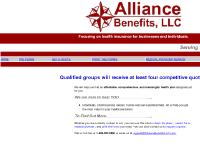 alliancebenefitsllc.com THE PLANS, GET A QUOTE alliancebenefitsllc.com THE PLANS, GET A QUOTE