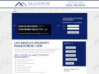 alliancela.com property management, commercial property management residential property management, Culver City property management