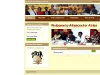 alliancesforafrica.org standards-based web design, web development, epCMS alliancesforafrica.org standards-based web design, web development, epCMS